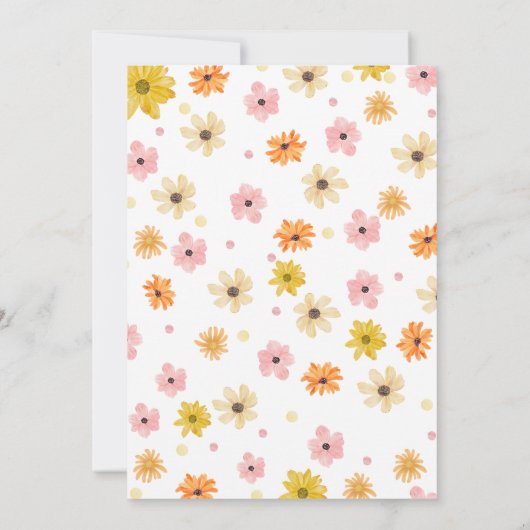 Een Lucky Duck verjaardagsuitnodiging Kaart (Achterkant)