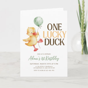 Een Lucky Duck-verjaardagsuitnodiging, Kinderverja