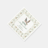 Een Lucky Duck Waterverf Boy Verjaardag servetten (Hoek)