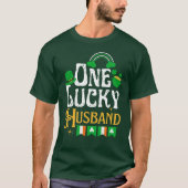 Een Lucky Husband St Patricks Day Funny Irish T-shirt (Voorkant)