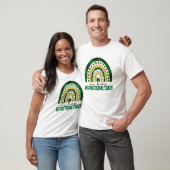 Eén Lucky Instructional Coach Rainbow St Patricks T-shirt (Unisex)