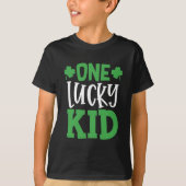 Eén Lucky Kind T-shirt (Voorkant)