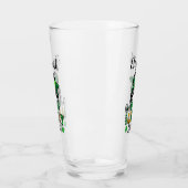 Een Lucky Lassie met naam op glas (Links)