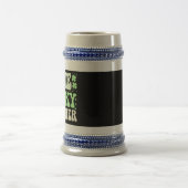 Eén Lucky leraar Groovy Retro leraar St Patricks Bierpul (Center)