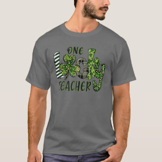 Een Lucky leraar leraar leraar onderwijs geeft de  T-shirt