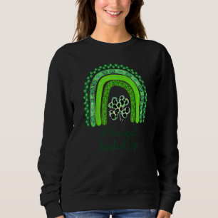 Eén Lucky leraar St Patrick's Day Hoofd Assis Trui