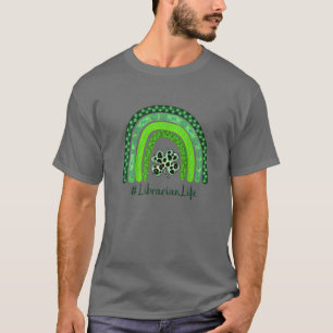Een Lucky leraar St Patrick's Day Librarian for T T-shirt