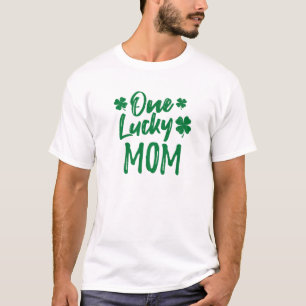 Een Lucky mama St. Patrick's Day Family Matching P T-shirt