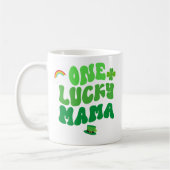 Een Lucky Mama St. Patrick's Day Shamrock Coffee Koffiemok (Links)