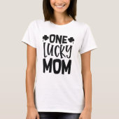 Eén Lucky mama T-shirt (Voorkant)