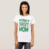 Eén Lucky mama T-shirt (Voorkant volledig)