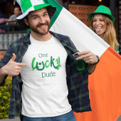 Eén Lucky Man |  Sint Patrick's Day T-shirt