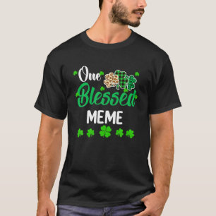 Een Lucky Meme Clover St. Patrick's Day Irish T-shirt