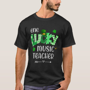 Een Lucky Music Teacher geeft muziekdocent St Pat T-shirt