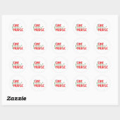 Een Lucky Neurse St Patricks Day Vibration Ronde Sticker (Vel)