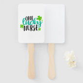 Eén Lucky Nurse Handwaaier (Voorkant en achterkant)