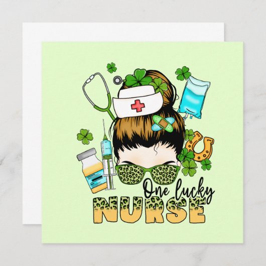 Een Lucky Nurse St. Patrick's (Voorkant / Achterkant)