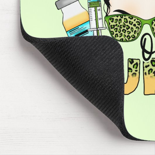 Een Lucky Nurse St. Patrick's Muismat (Hoek)