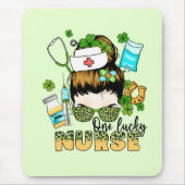 Een Lucky Nurse St. Patrick's Muismat (Voorkant)