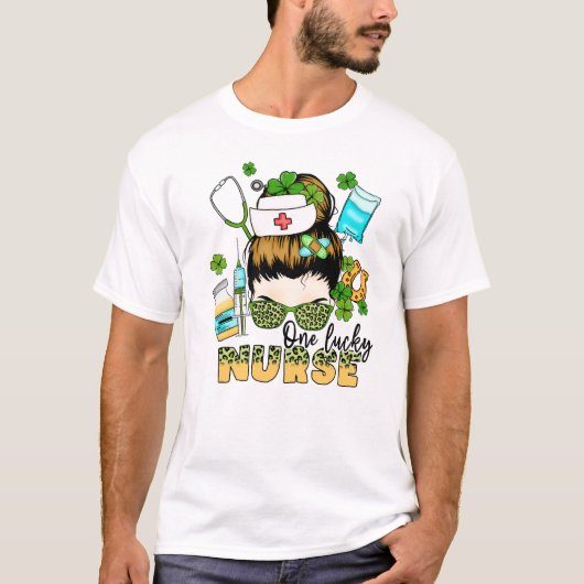 Een Lucky Nurse St. Patrick's T-shirt (Voorkant)