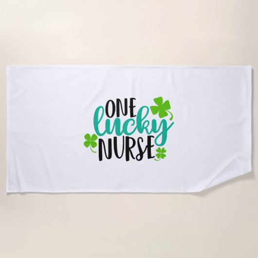 Eén Lucky Nurse Strandlaken (Voorkant)