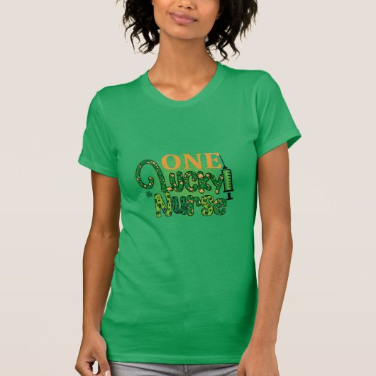 Eén Lucky Nurse T-shirt (Voorkant)