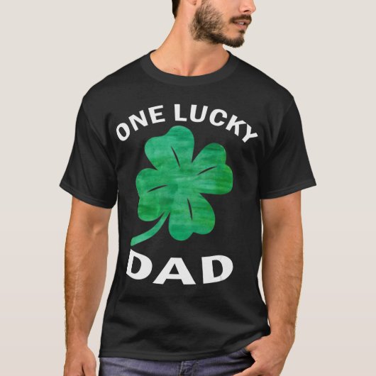 Een Lucky Pa  St Patrick Day Gift T-shirt (Voorkant)