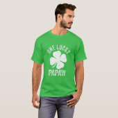 Eén Lucky Papaw  St Patrick Day Gift T-shirt (Voorkant volledig)
