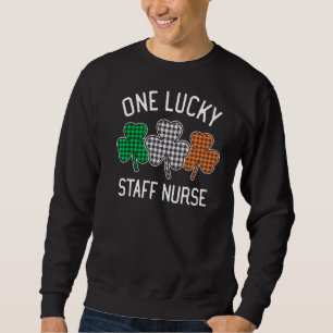 Een Lucky Personeelsverpleegster St Patrick's Day  Trui