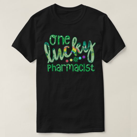 Eén Lucky Pharmacy Squad Lucky St Patri T-shirt (Design voorkant)