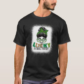 Eén Lucky Physical Therapy Bleaching St Patricks D T-shirt (Voorkant)