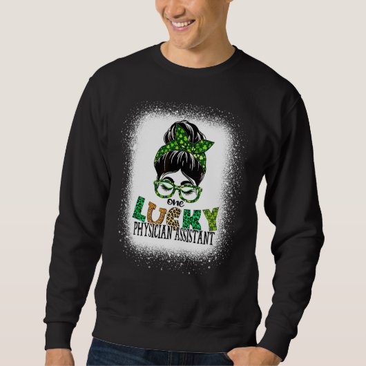 Eén Lucky Physician Assistant Bleaching St Patrick Trui (Voorkant)