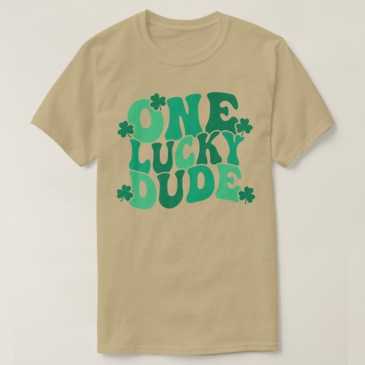 Eén Lucky St. T-shirt (Design voorkant)