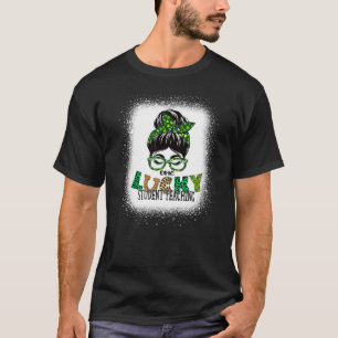 Eén Lucky Student Leert Bleken St Patricks Da T-shirt