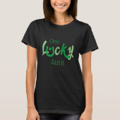 Eén Lucky tante |  Sint Patrick's Day T-shirt (Voorkant)