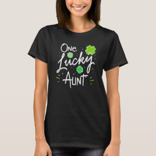 Een Lucky tante St Patrick's Day T-shirt