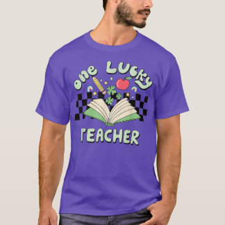 Eén Lucky Teacher Happy St Patricks Day Irish Sham T-shirt