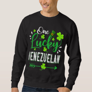 Eén Lucky Venezolaans Shamrock Leprechaun Pet St P Trui