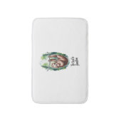 Een lui wild dier moe badmat (Voorkant Verticaal)