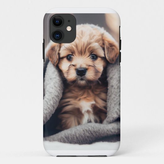Een luidop op een koude winter Case-Mate iPhone case (Achterkant)