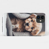 Een luidop op een koude winter Case-Mate iPhone case (Achterkant (horizontaal))