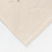 Een luipaard achter de struik fleece deken (Hoek)