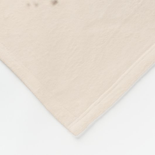 Een luipaard achter de struik fleece deken (Hoek)