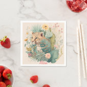 Een luipaard achter de struik servet (Insitu)