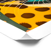 Een luipaard die zijn stem verandert perfect poster (Hoek)