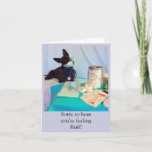 Een luisteraar kaart (Voorkant)