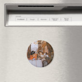 Een Luncheon (Le Dejeuner) van James Tissot Magneet (Insitu (Vaatwasser))