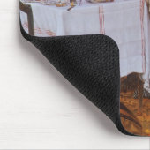 Een Luncheon (Le Dejeuner) van James Tissot Muismat (Hoek)