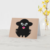 Een luwte-Engelse Groet Clupkitz van het Baby, van Kaart (Gele Bloem)