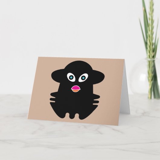 Een luwte-Engelse Groet Clupkitz van het Baby, van Kaart (Voorkant)